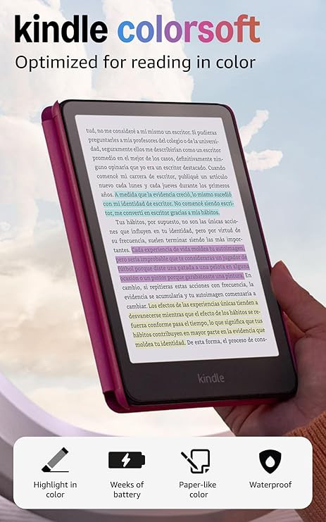 Amazon Kindle Colorsoft 16 GB (newest model) – Optimized for reading in color – No Ads – Bl... | Amazon (US)