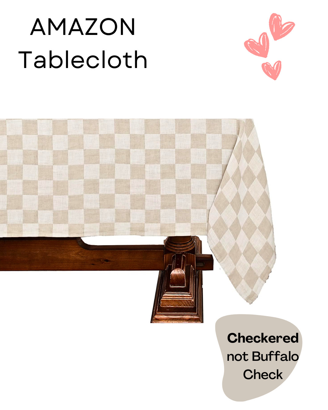 🧺✨ Finally found the perfect true checkered print tablecloth! 🎉🍽️ It’s hard to come by, but @Amazon came through for me! Perfect for adding a touch of charm to any meal or gathering. Many Sizes...

🕊️❤️ Ready to set the scene for cozy dinners and outdoor picnics! Check it out and elevate your dining experience! 

#Tablecloth #HomeDecor #AmazonFinds #CheckeredPrint #DiningInStyle #CozyVibes #Spring Decor #OutdoorStyle

 

 #LTKWatchNow #LTKSeasonal #LTKHome