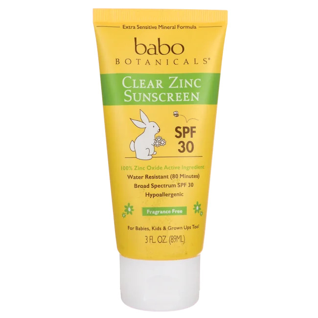 SPF 30 Clear Zinc Sunscreen Lotion, Fragrance Free | Walmart (US)