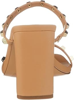 The Drop Women's Avery Square Toe Two Strap High Heeled Sandal | Amazon (US)