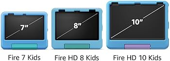 Amazon Fire HD 8 Kids tablet (newest model), ages 3-7. With bright 8" HD screen. Includes ad-free... | Amazon (US)