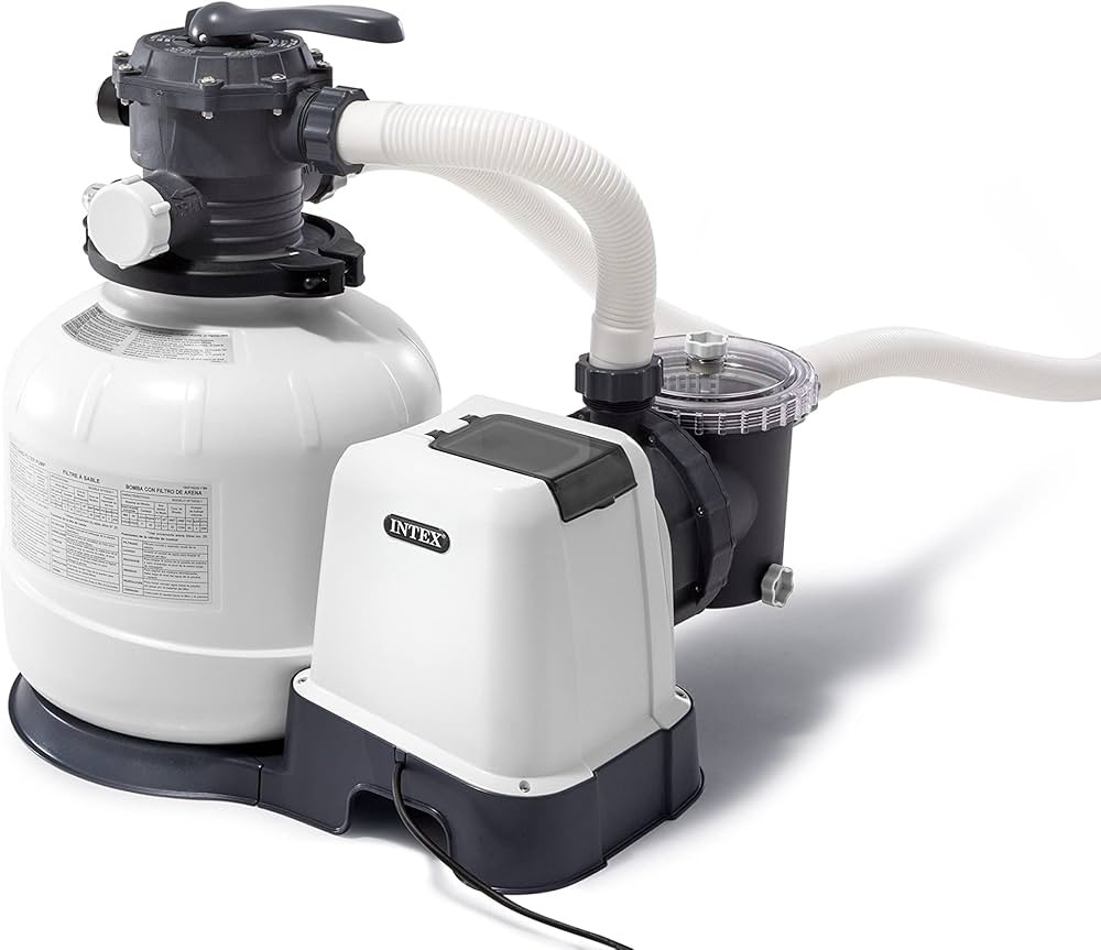 INTEX 26647EG SX2800 Krystal Clear Sand Filter Pump for Above Ground Pools, 14in | Amazon (US)