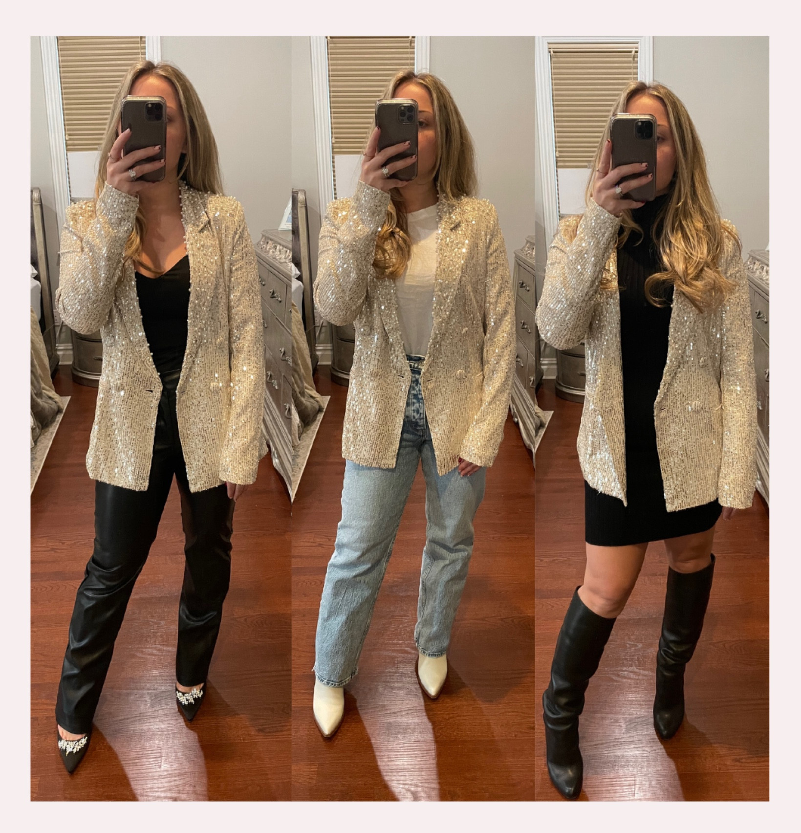 three ways I would wear this blazer @vicidolls

#LTKHoliday #LTKstyletip #LTKunder100