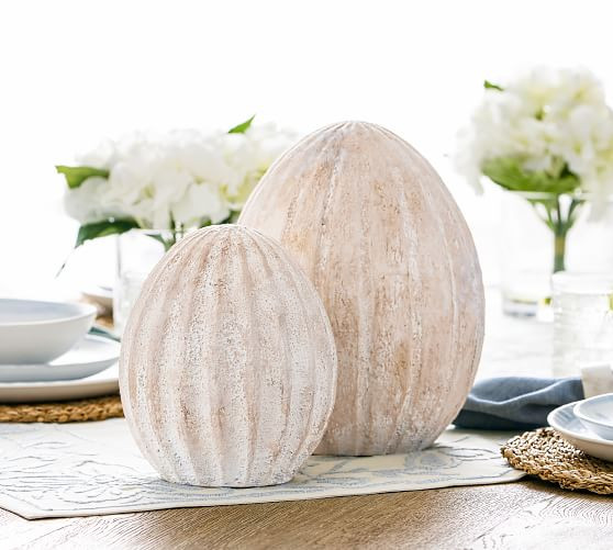 Weathered Rustic Eggs | Pottery Barn (US)