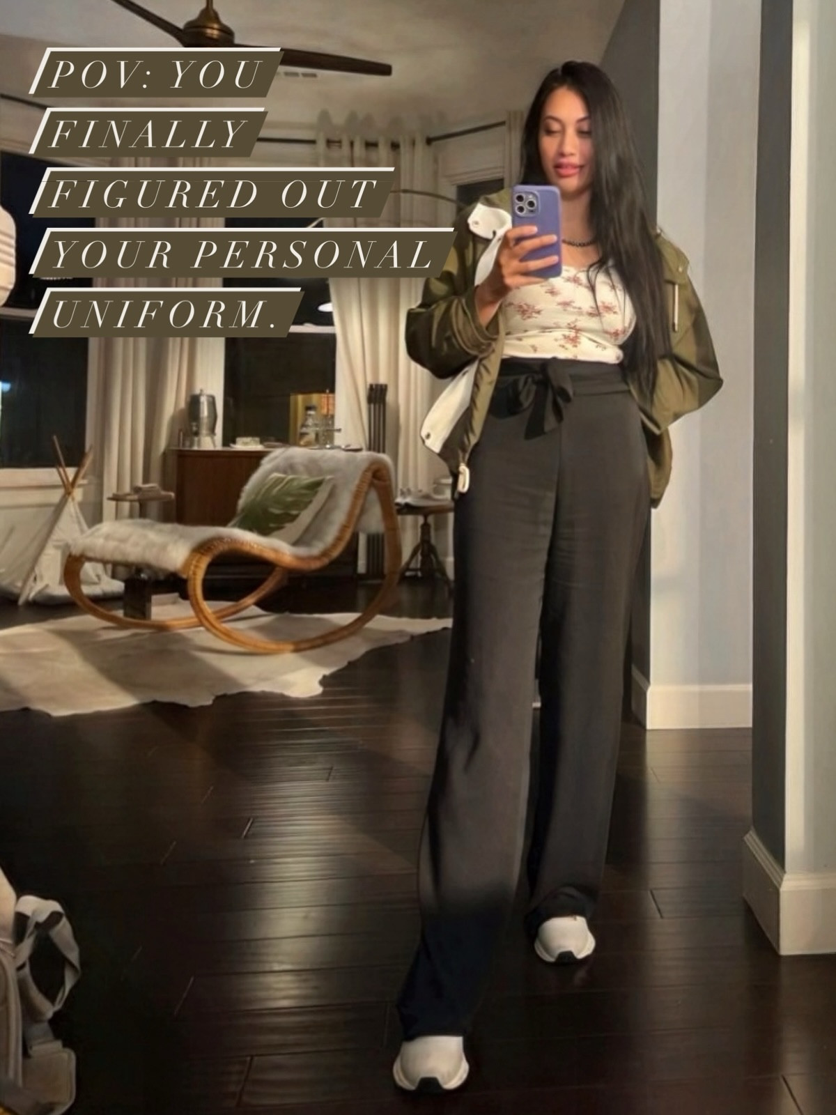 POV: you build a wardrobe that works with your life.

These are the pieces I actually wear — comfortable, neutral, and endlessly rewearable.
 
And honestly just trying to be consistent and post daily. 

😭🤮

Linked for details 🤍