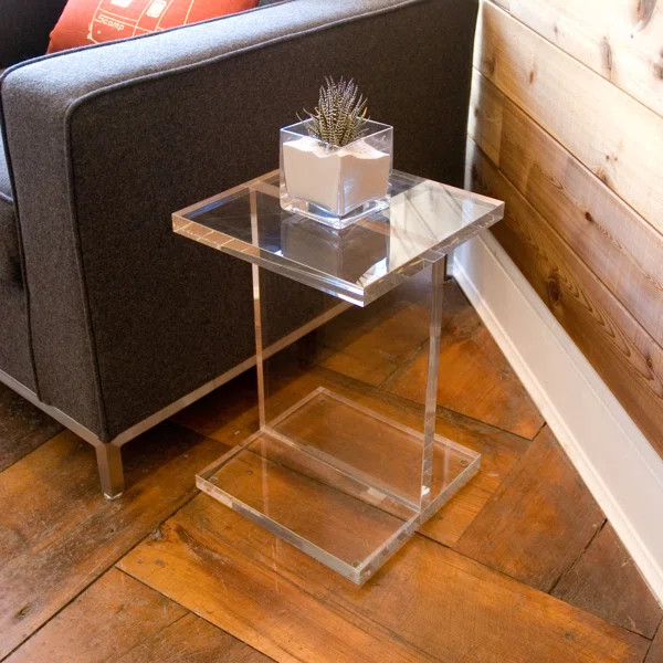 Acrylic I-Beam Table | Wayfair North America