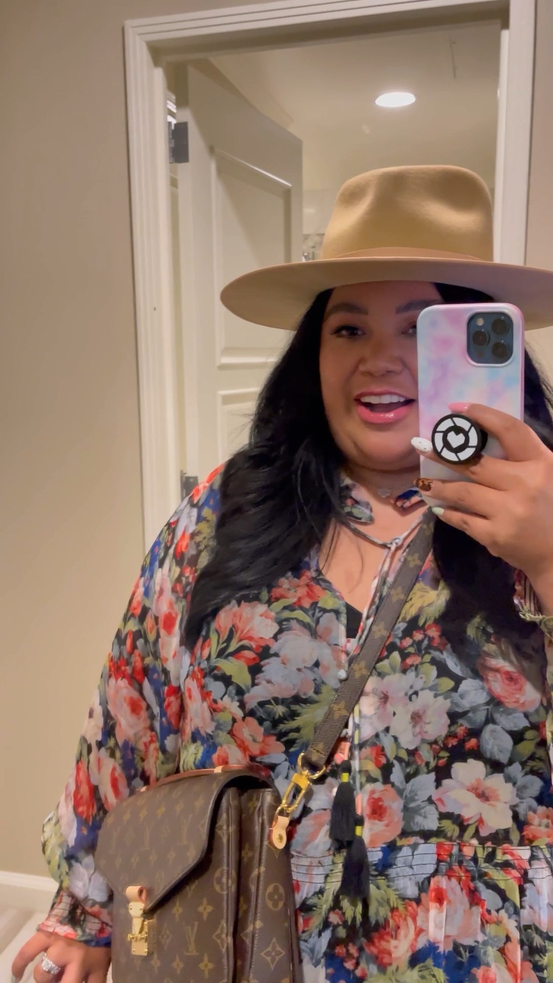 Texas chic outfit for the LTK con happy hour! This Anthropologie dress comes in 5 patterns and sizes xs-3X. I’m wearing the 2X 

#LTKCon #LTKcurves #LTKSeasonal