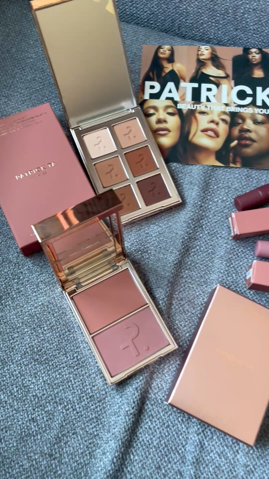 #ad So obsessed with these beauty goodies gifted by Patrick Ta Beauty 😍 I can’t wait to try them all, especially this blush everyone’s been raving about 💕 I already tried the gloss and wow… it’s so good and smells amazing! 💄  #beautythatbringsyouout
@patricktabeaty

#LTKMothersDay #LTKU #LTKBeauty