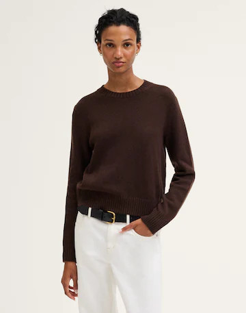 The Mila Crewneck in SoftWool | Madewell
