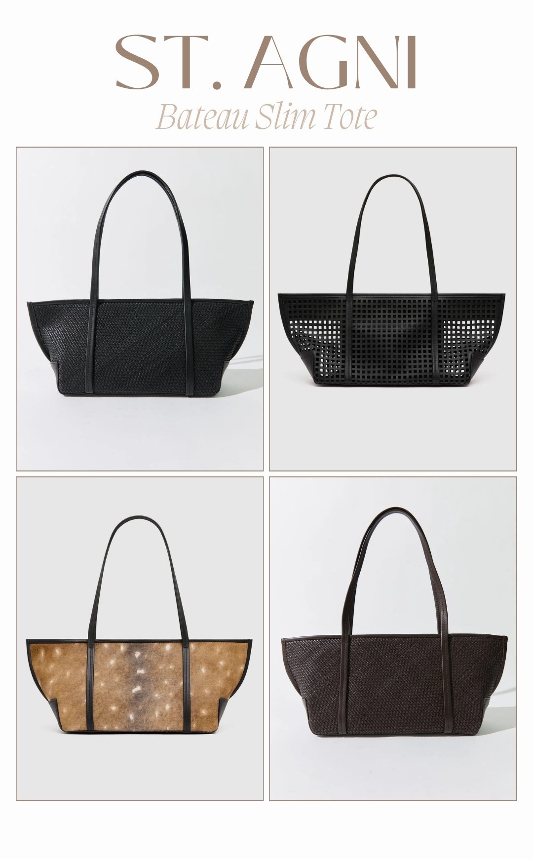 St. Agni Bateau Slim Tote

#LTKU #LTKootd #LTKmomlife