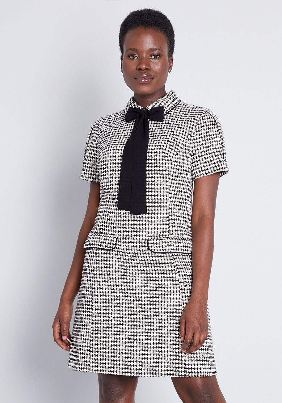 Tweed All About It Mini Dress | Modcloth