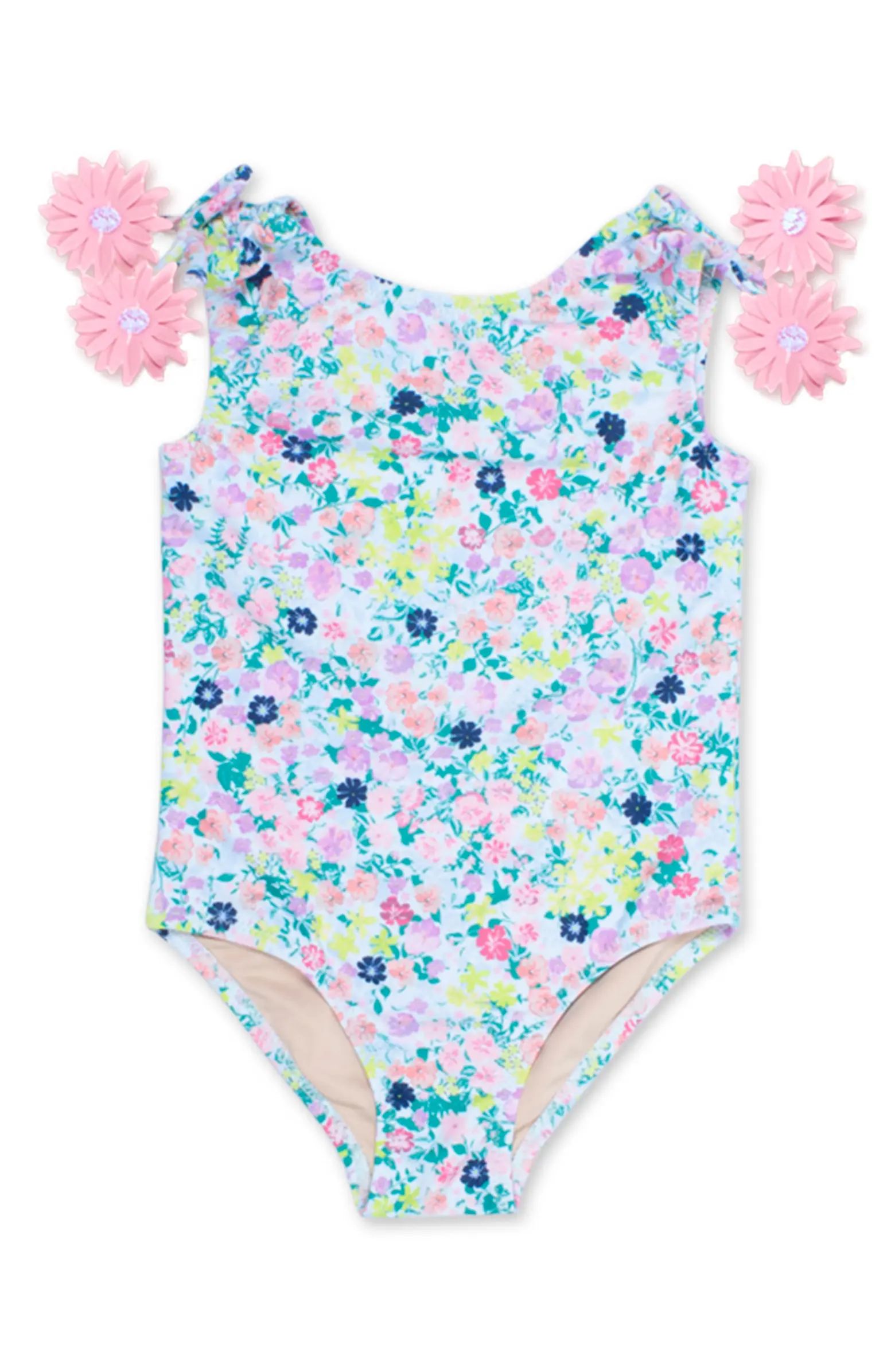 Shade Critters Summer Floral One-Piece Swimsuit | Nordstrom | Nordstrom