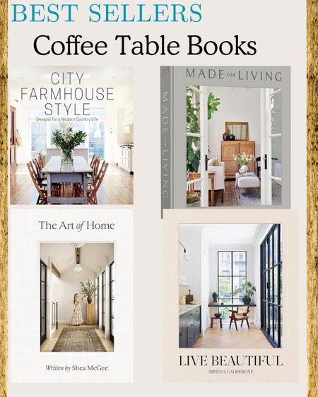 Elevate your space with inspiration from these Decorator's BEST Coffee Table Books ☕✨ #InteriorDesign #CoffeeTableDecor #HomeInspo

#LTKSpringSale #LTKfindsunder50 #LTKhome