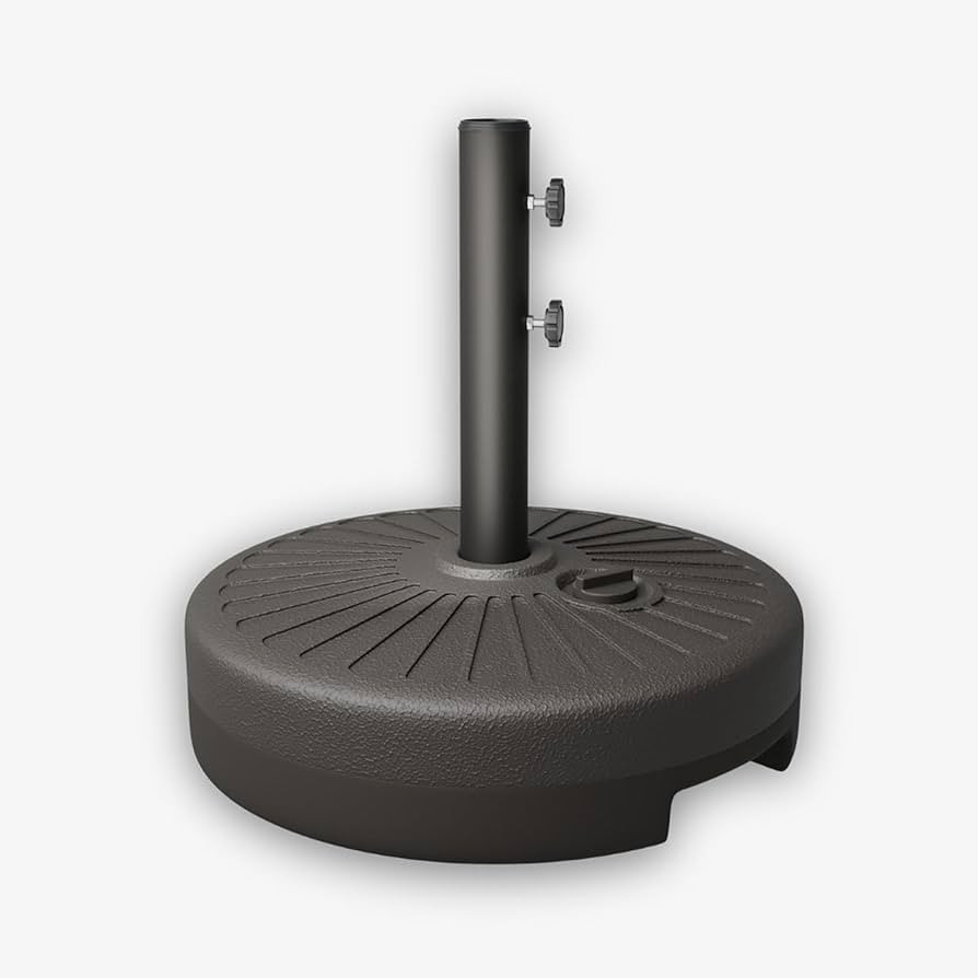 22L Water Filled Patio Umbrella Base Heavy Duty HDPE Outdoor Umbrella Stand with Dual Locking Kno... | Amazon (US)