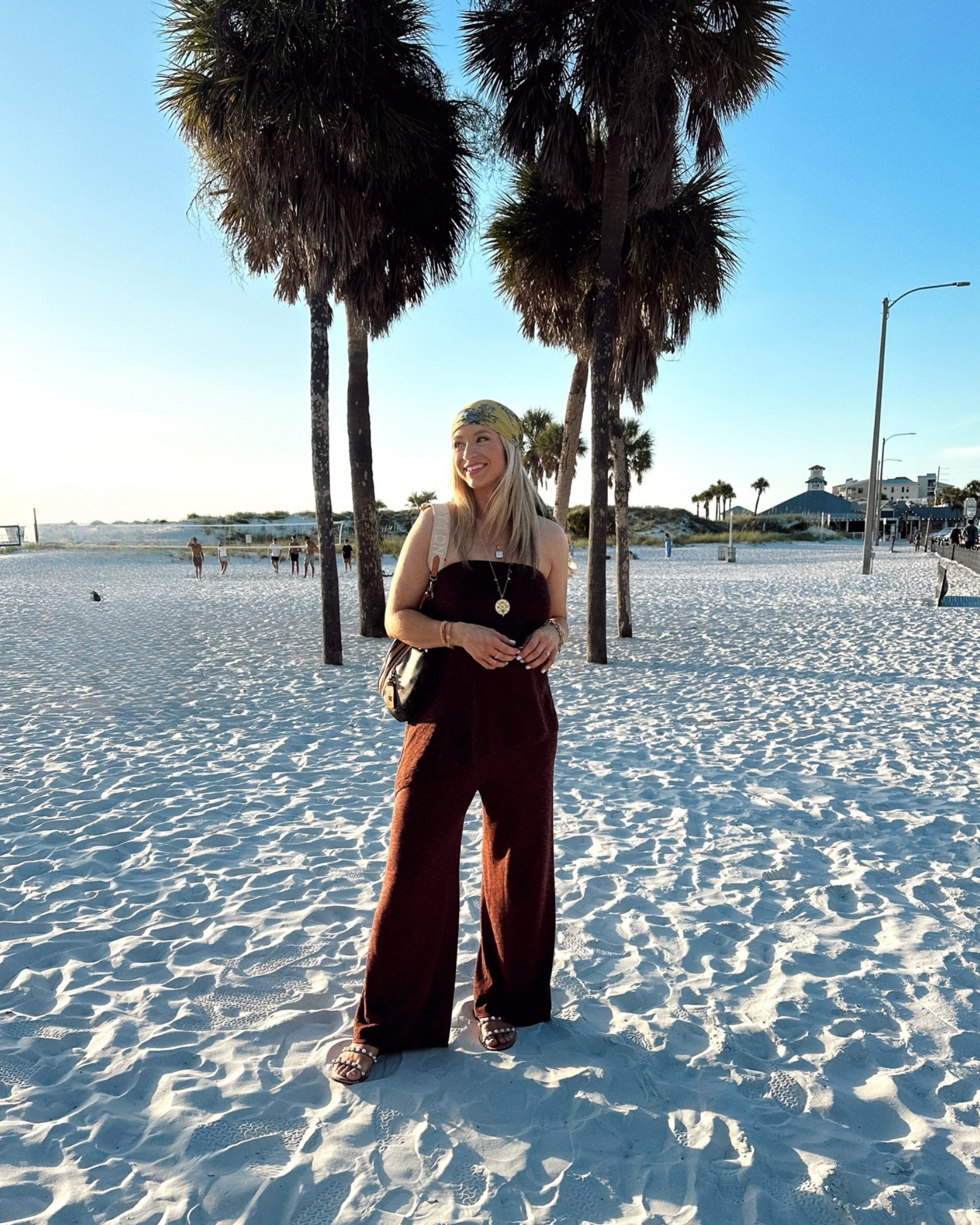Amazon beach set (free people lookalike) , normal size medium

Hair scarf
Vacation outfit

#LTKTravel #LTKBump