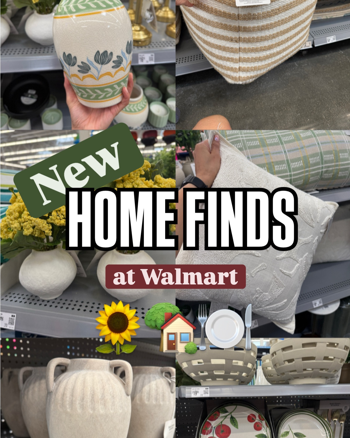 New home finds at Walmart! 😊These new spring items at Walmart are a great way to give your home a refresh  

#LTKdayinmylife #LTKHome #LTKSeasonal