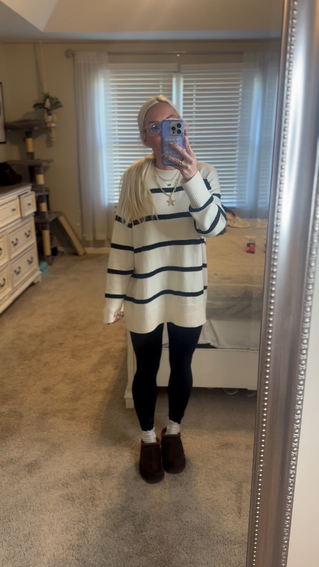 My favorite long sweater to wear with leggings! #leggingsweaters 

#LTKootd #LTKPetite #LTKmomlife