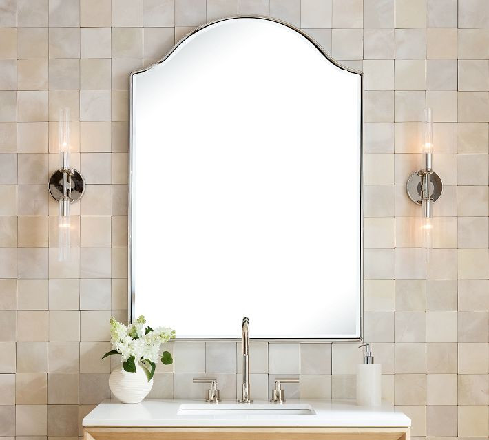 Scarlett Rectangular Arch Mirror | Pottery Barn (US)