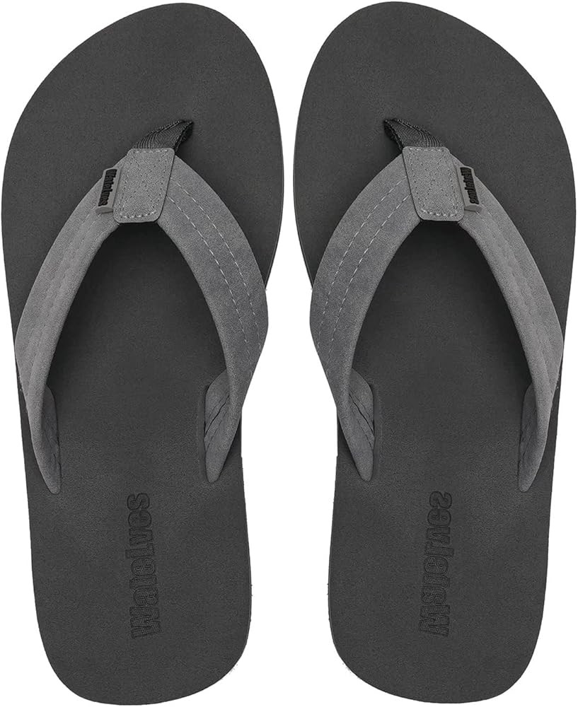WateLves Mens-Flip-Flops-Thong-Sandals-with-Arch-Support Lightweight-Water-Shoes Open-Toe Comfort... | Amazon (US)