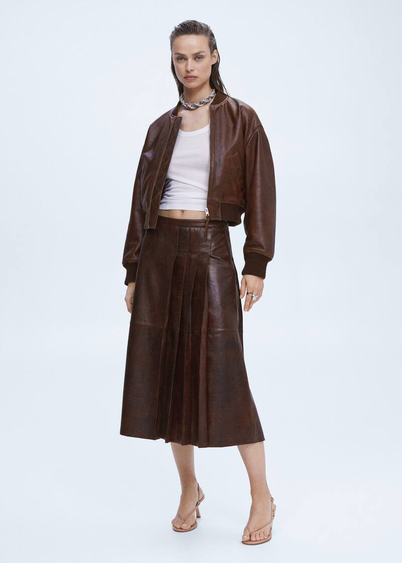 Search: Leather jacket (17) | Mango United Kingdom | MANGO (UK)