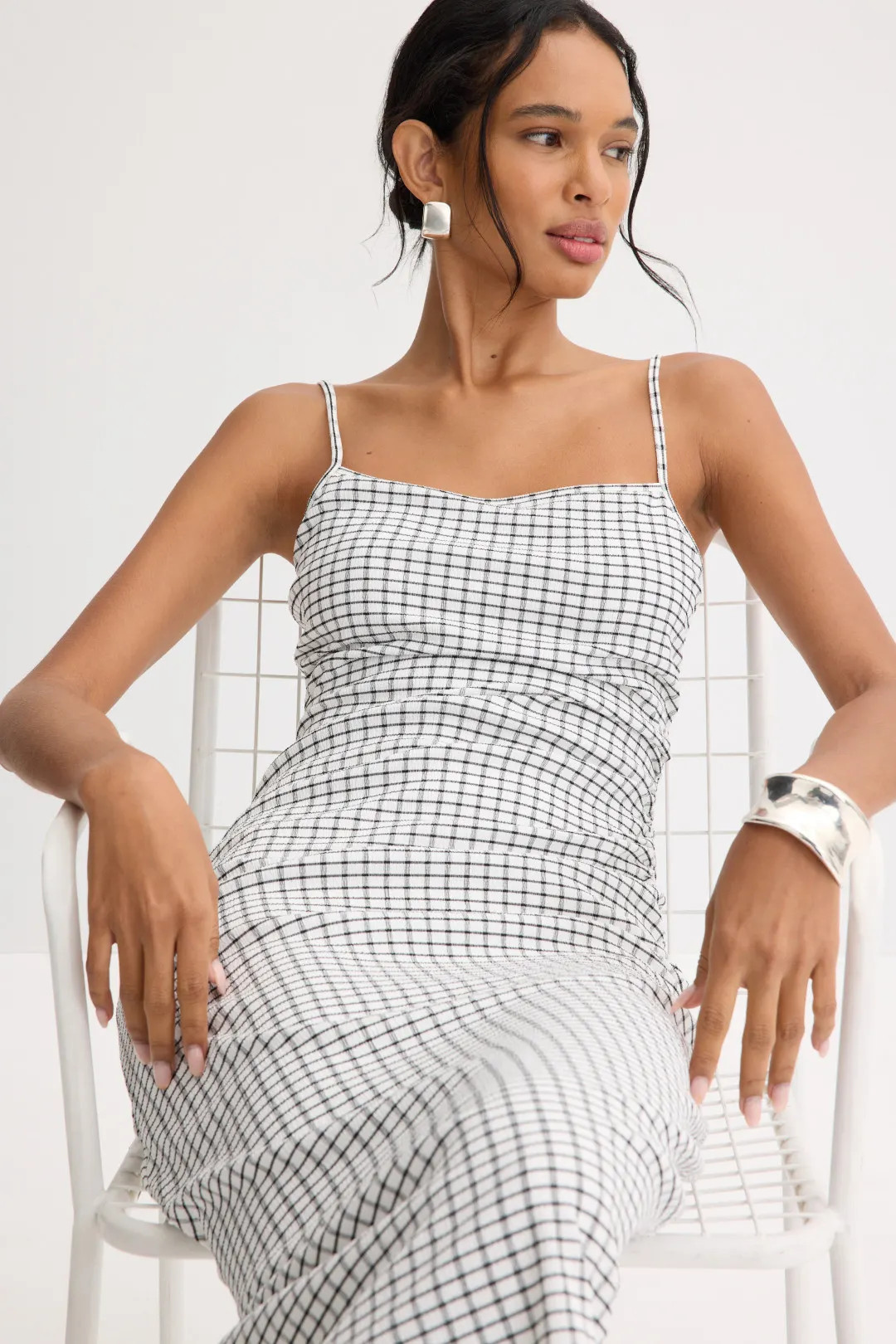 Side Rouche Tank Dress | Rent the Runway