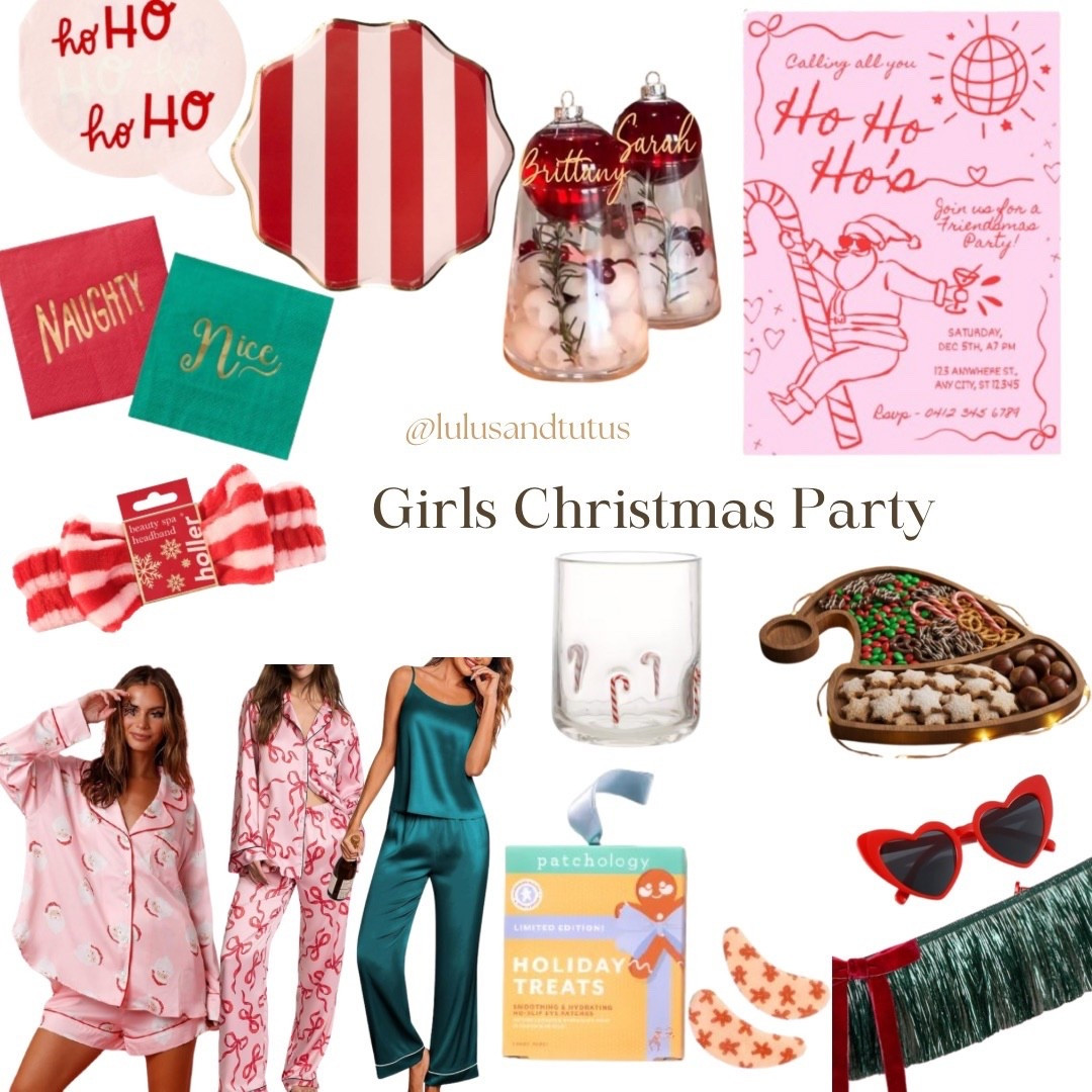 This one’s for the girls 🍸 if you’re looking to host a gals only party look no further 🧑‍🎄 🎄 

#LTKParties #LTKSeasonal #LTKHoliday