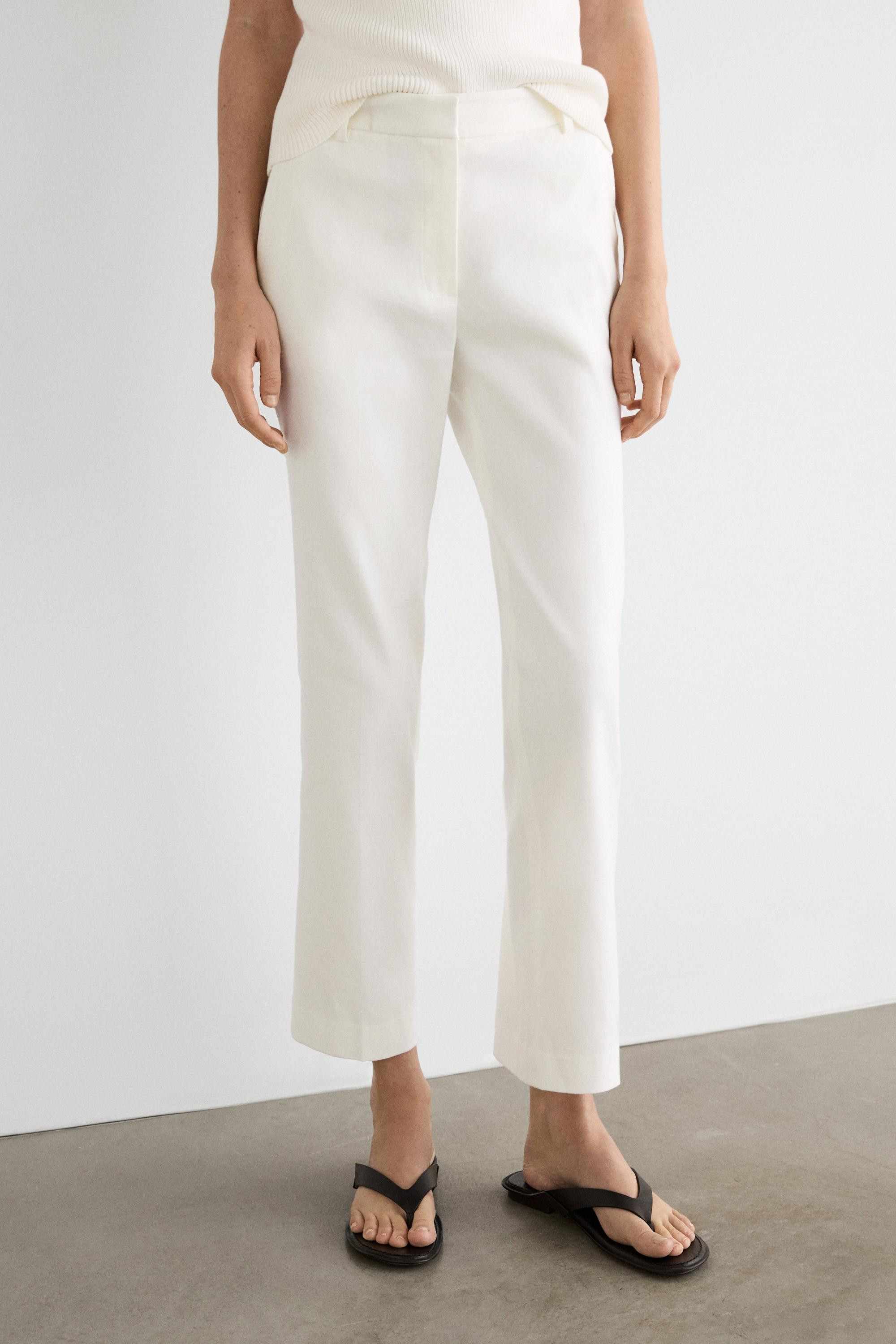 Straight-Fit Hose aus Leinen | Massimo Dutti DE