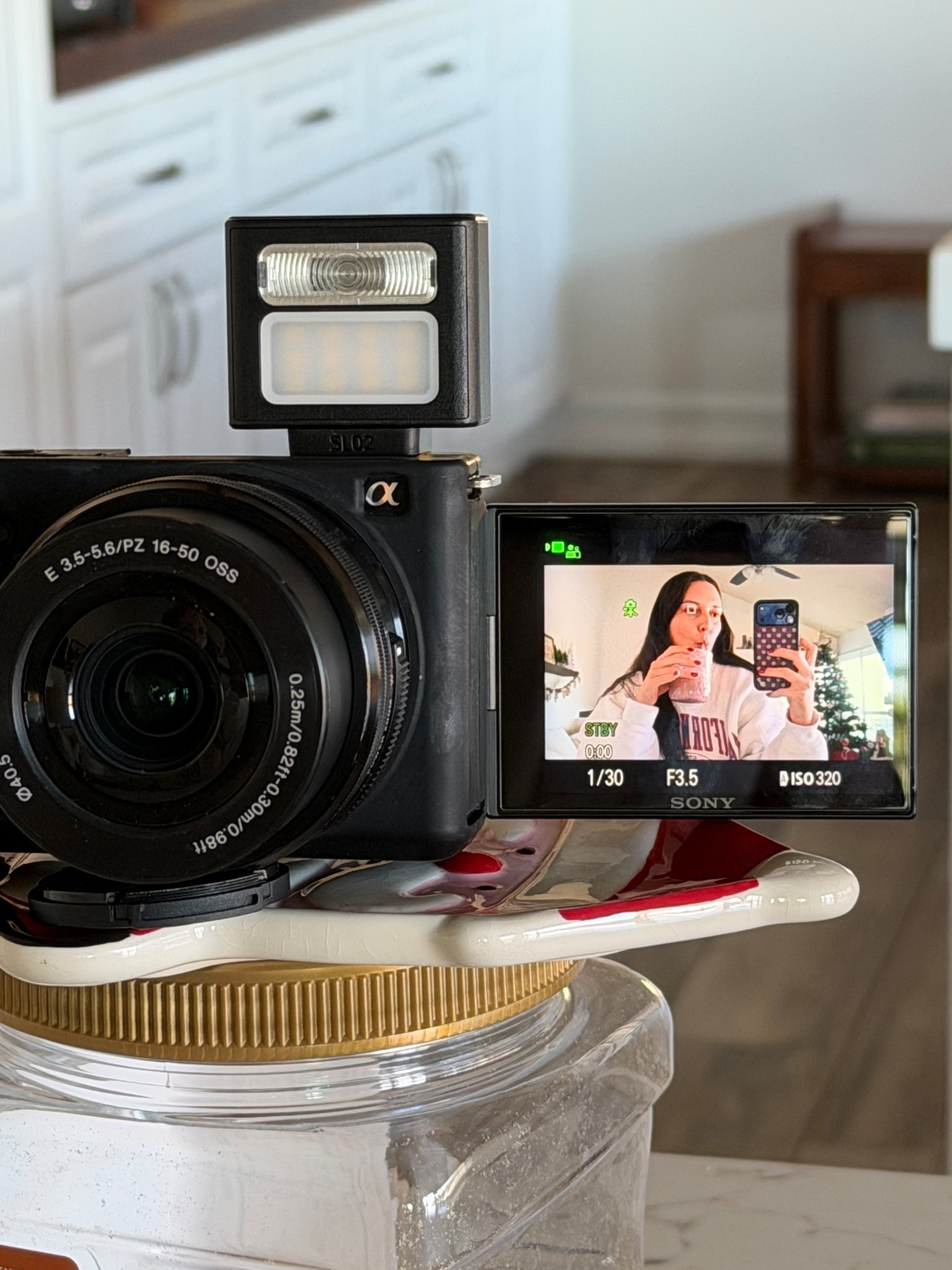 let the holiday vlogging begin 🎅

#LTKHoliday #LTKvlog #LTKHome