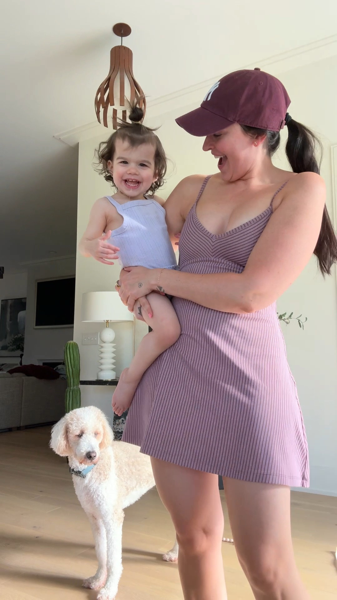 Mine and Miller’s outfits are both @abercrombie ! They have some adorable baby girl and toddler clothes on sale right now! Use AFTIA for an extra 15% off 
My dress is a medium. Miller’s set is 18M

#LTKKids #LTKmomlife #LTKfitnessgoals