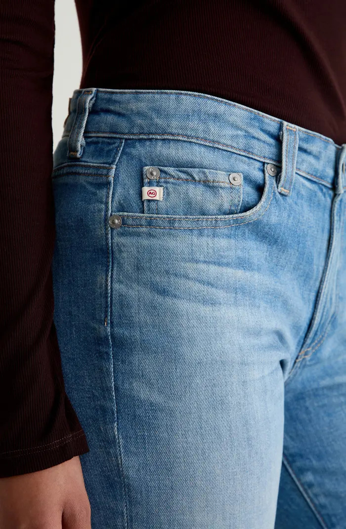 AG Sandra Low Rise Straight Leg Jeans | Nordstrom | Nordstrom