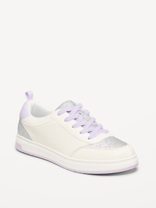 Shiny Low-Top Sneakers for Girls | Old Navy (US)