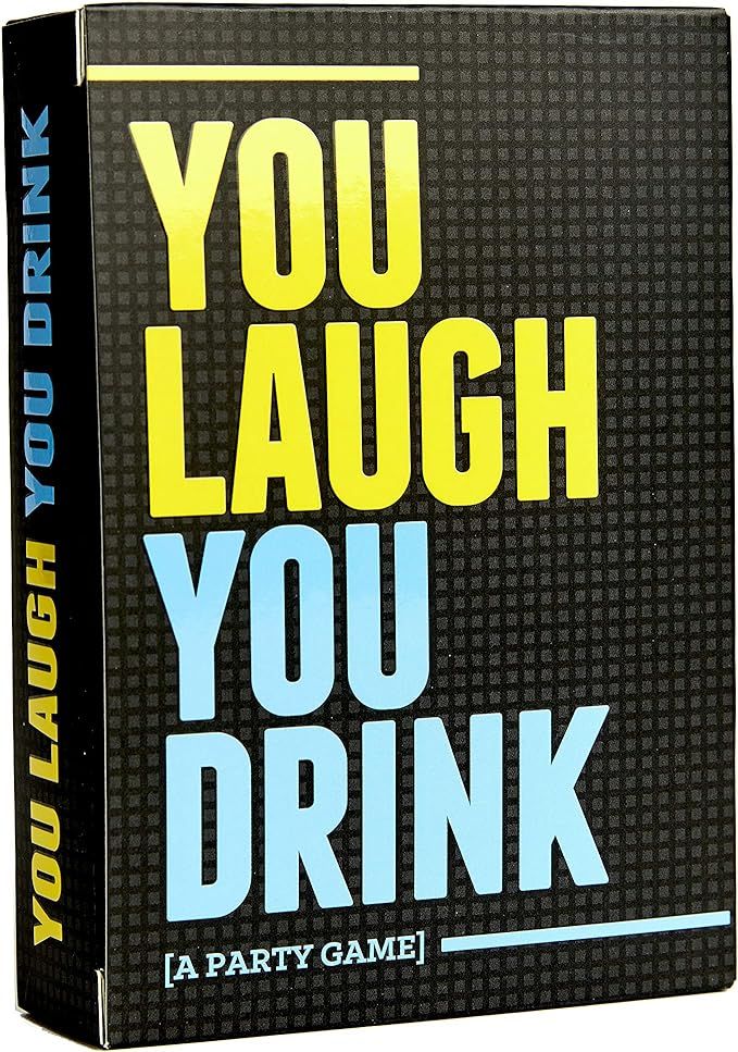 You Laugh You Drink - The Drinking Game for People Who Can't Keep a Straight Face [A Party Game] | Amazon (US)