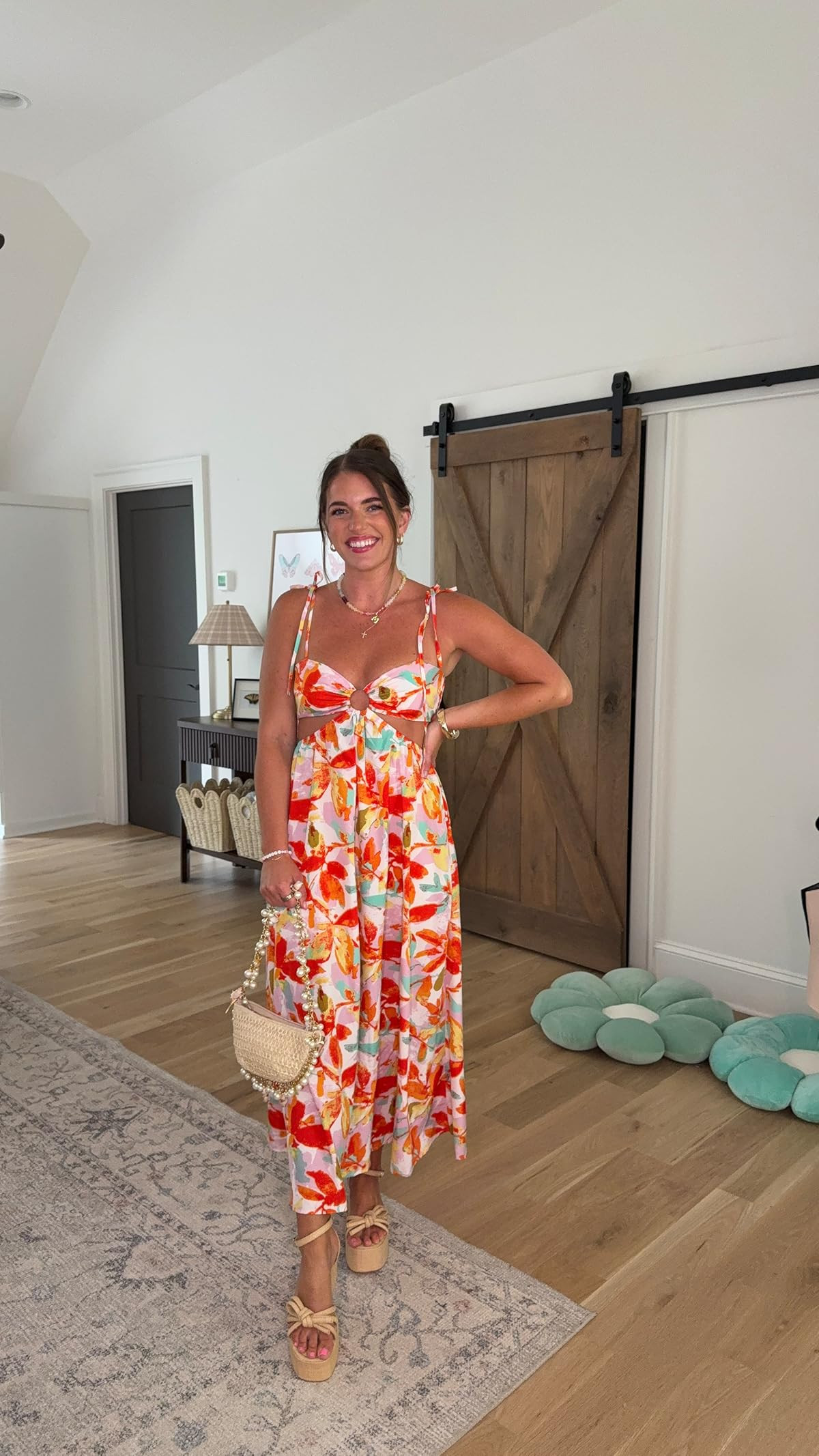 Dress TTS - M, undies size L, & bra TTS - M. Sandals TTS | Amazon (US)