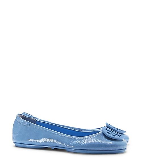 Tory Burch Minnie Travel Ballet Flats, Patent Leather | Tory Burch US