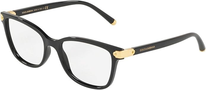 Dolce & Gabbana Eyeglasses D&G DG5036 DG/5036 502 Havana/Gold Optical Frame 53mm | Amazon (US)