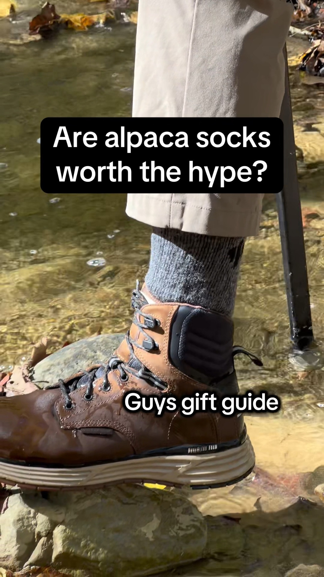 Alpaca socks - discount code H2RCKHR5 or MM9MEMBW for 40% off

#LTKMens #LTKShoeCrush #LTKActive