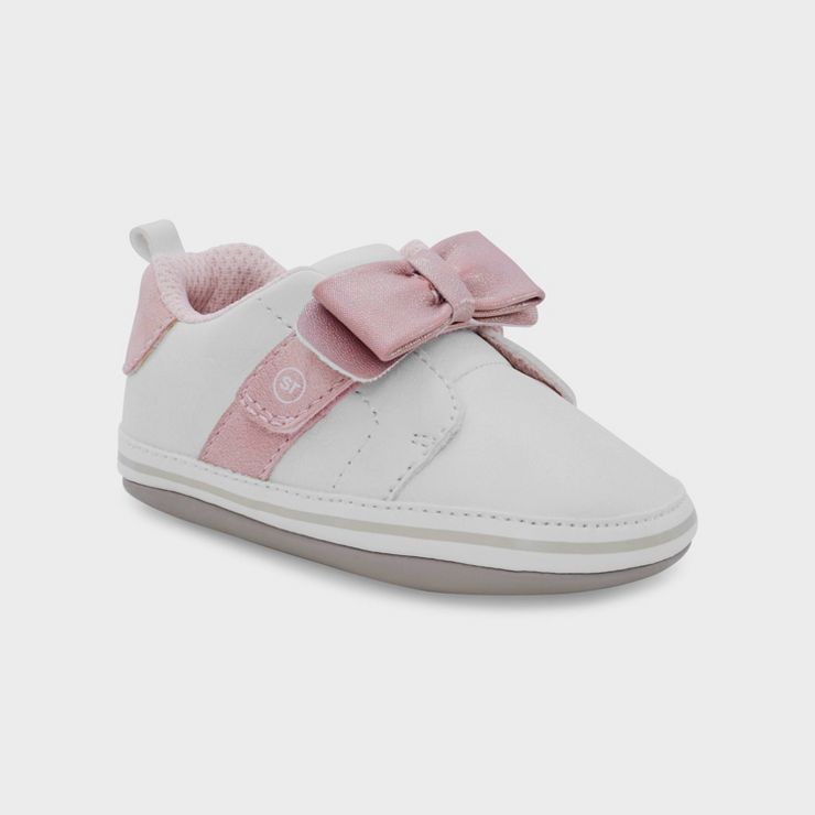 Baby Girls' Stride Rite Valentine Sneakers - White | Target