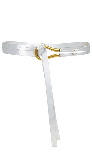 Loop Belt in Silver | Revolve Clothing (Global)