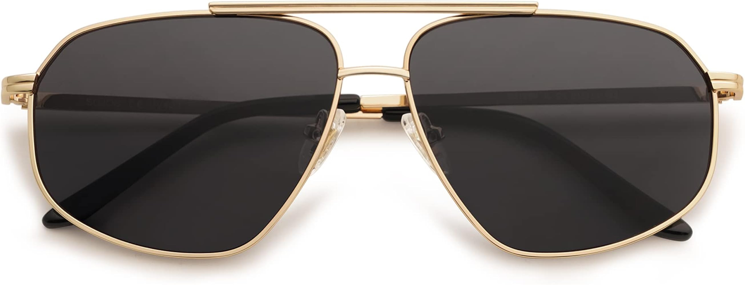 SOJOS Retro Hexagon Aviator Sunglasses for Women Men Trendy Vintage UV400 Protection Shades SJ120... | Amazon (US)