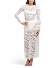 4th And Reckless Lace Maxi Skirt  | TJ Maxx