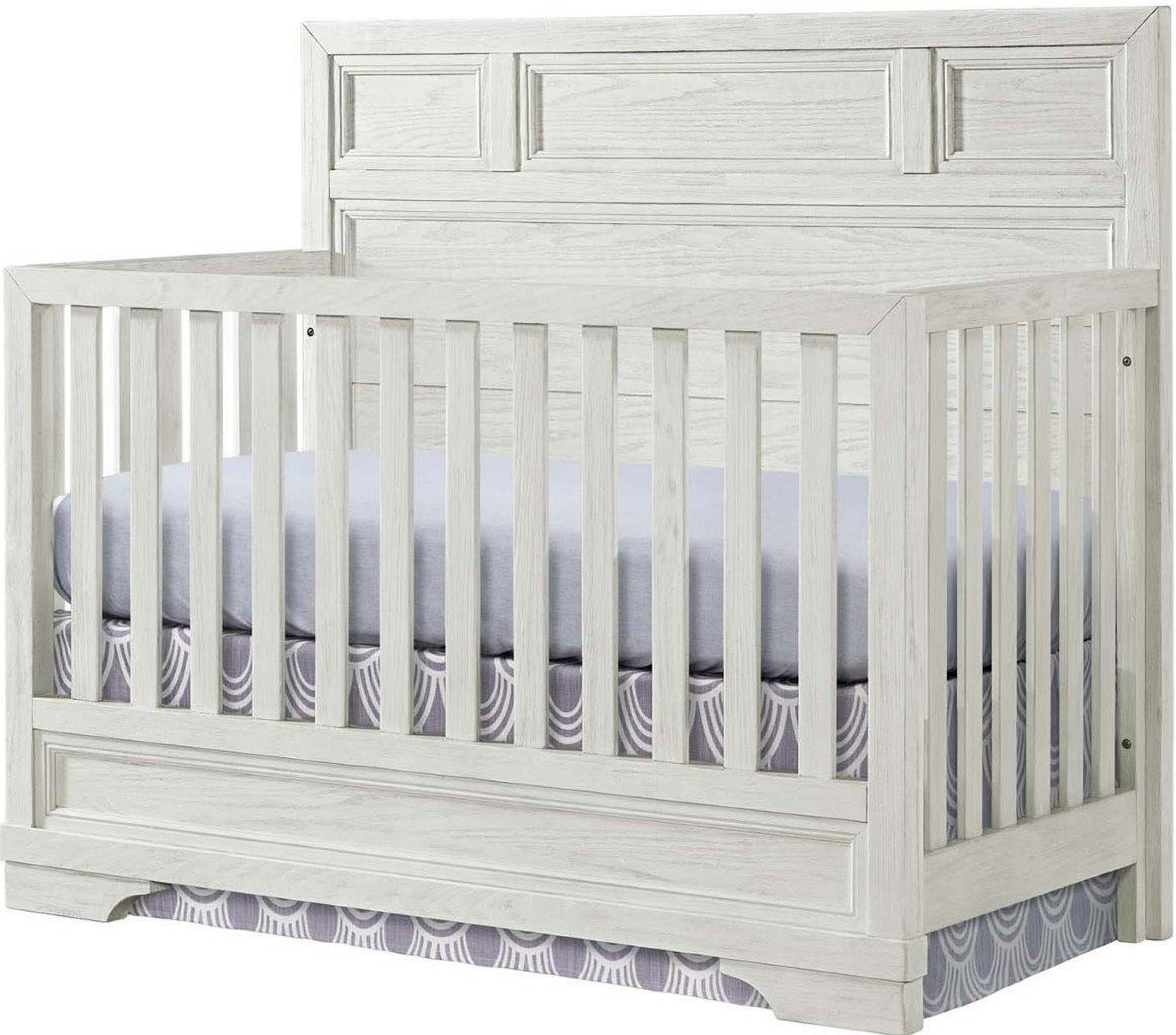 Westwood Design Foundry Flat Top Crib In White Dove | 1stopbedrooms