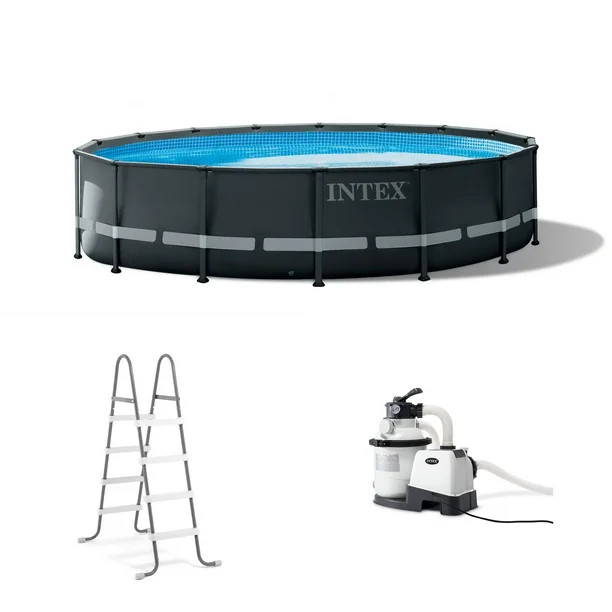 INTEX 26325EH 16ft x 48in Ultra XTR Above Ground Pool Set with Sand Filter Pump | Walmart (US)