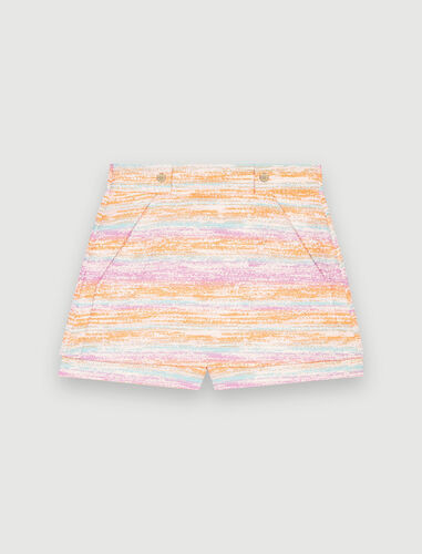 Tweed mini skirt | Maje US