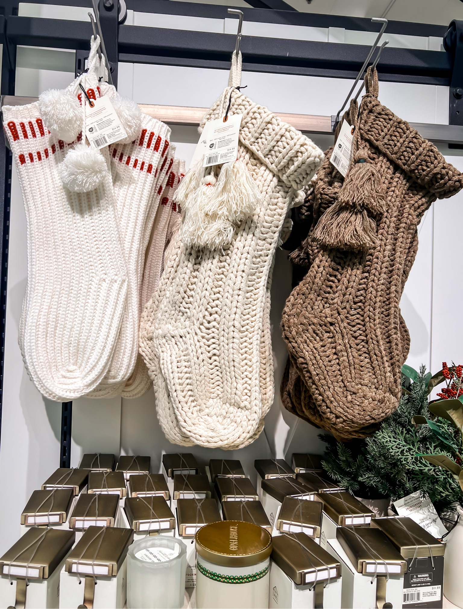 Christmas stockings from Target🤍🤎

Magnolia home, Hearth & Hand, stockings, stocking holders, candles

#LTKHoliday #LTKSeasonal #LTKhome