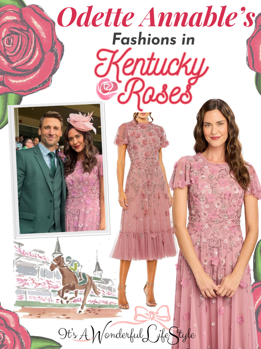 Off to the races in style 🌹🏇

Obsessed with this dreamy pink floral look inspired by Odette Annable in *Kentucky Roses*... so feminine, elegant, and perfect for race day or any special occasion 💕 And yes… this charming movie also stars Hallmark favorite Andrew Walker!

I’ve linked the exact dress so you can recreate this stunning, race day-ready look 💗

#LTKStyle #HallmarkMovies #AndrewWalker #KentuckyRoses #RaceDayStyle #FeminineFashion #LTKFinds
 

 