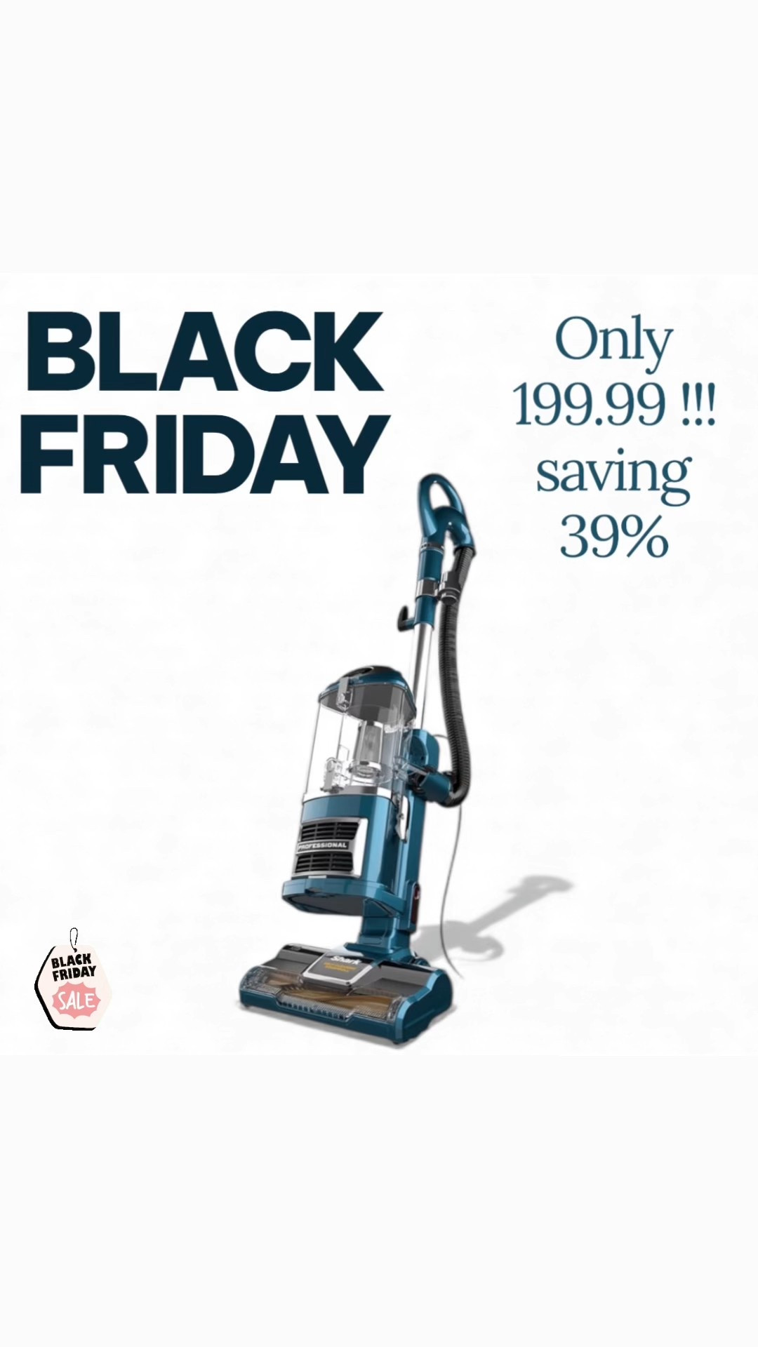 Black Friday deals are DEALING 😅 This Shark vacuum dropped from $329.99 to $199.99 and I didn’t hesitate 🚨

#BlackFridayDeals #LTKHome #LTKSaleAlert #LTKFinds #HomeEssentials #CleaningMadeEasy #SharkVacuum #DealHunter #SaleFavorites #HolidaySavings #BlackFridayFinds #HomeUpgrades #OnSaleNow #LTKBlackFriday #BudgetFriendlyFinds

#LTKgiftguide #LTKsale #LTKhome