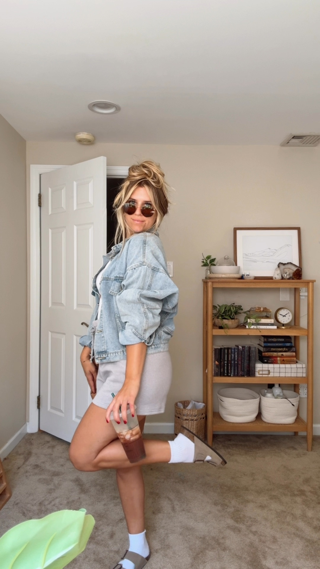 cozy everyday fit 🧚‍♀️ wearing a medium in shorts, small in the tee and 7 in the men’s birkenstock dupes

#LTKStyleTip #LTKU #LTKSeasonal