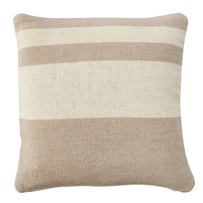 Mod Stripe Flatweave Pillow Cover | Ballard Designs, Inc.