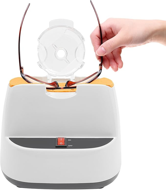 Eyeglass Frame Warmer, 550w Eyeglasses Frame Heating Machine W/Windproof Clear Lid, Ceramic Heati... | Amazon (US)