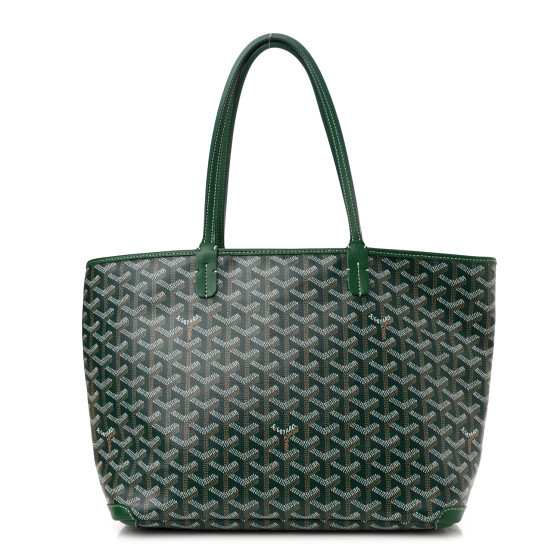 Goyard Goyardine Artois PM Green | FASHIONPHILE (US)